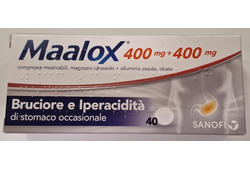 MAALOX*40CPR MAST 400MG+400MG