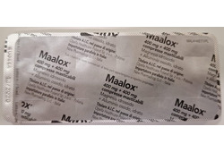 MAALOX*40CPR MAST 400MG+400MG