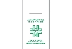 Art. BIEGO033X Shoppers  F.to 22x40 biodegradabile e compostabile, Manico a canottiera, ct 5kg.