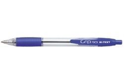 Penna a scatto colore blu punta 1mm