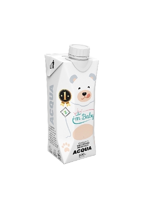 Acqua in TetraPak 500ml