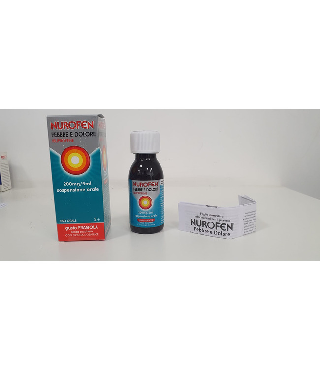 NUROFEN FEBBRE D*200MG/5ML FRA