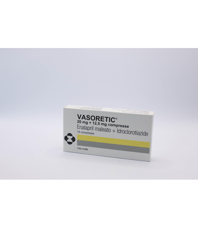 VASORETIC%14CPR 20MG+12,5MG