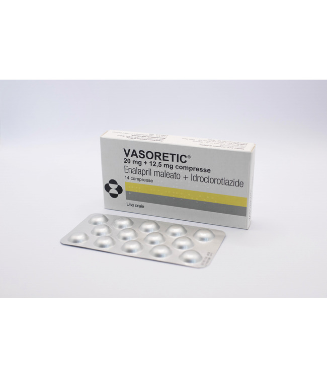 VASORETIC%14CPR 20MG+12,5MG