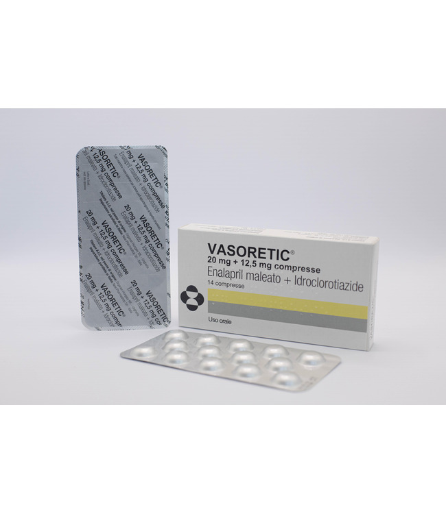 VASORETIC%14CPR 20MG+12,5MG