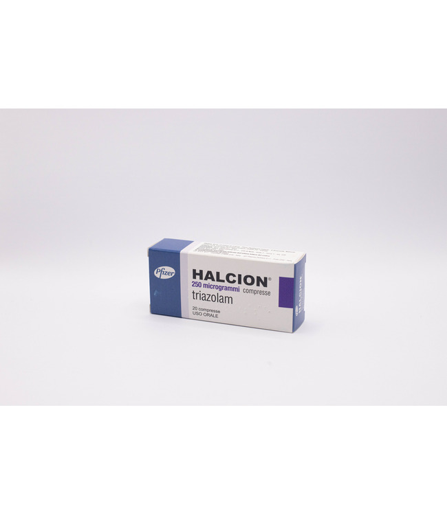 HALCION*20CPR 250MCG