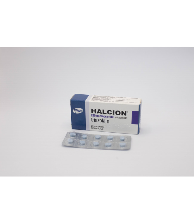HALCION*20CPR 250MCG