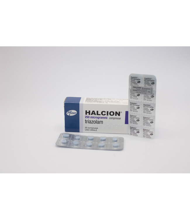 HALCION*20CPR 250MCG