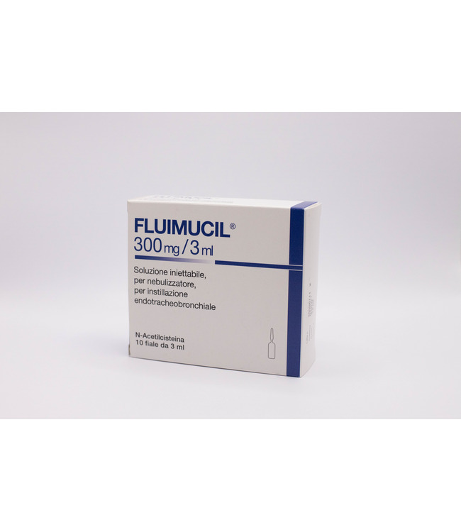 FLUIMUCIL*EV AER 10F 300MG 3ML