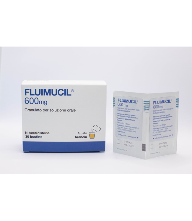 FLUIMUCIL*OS GRAT 30BUST 600MG