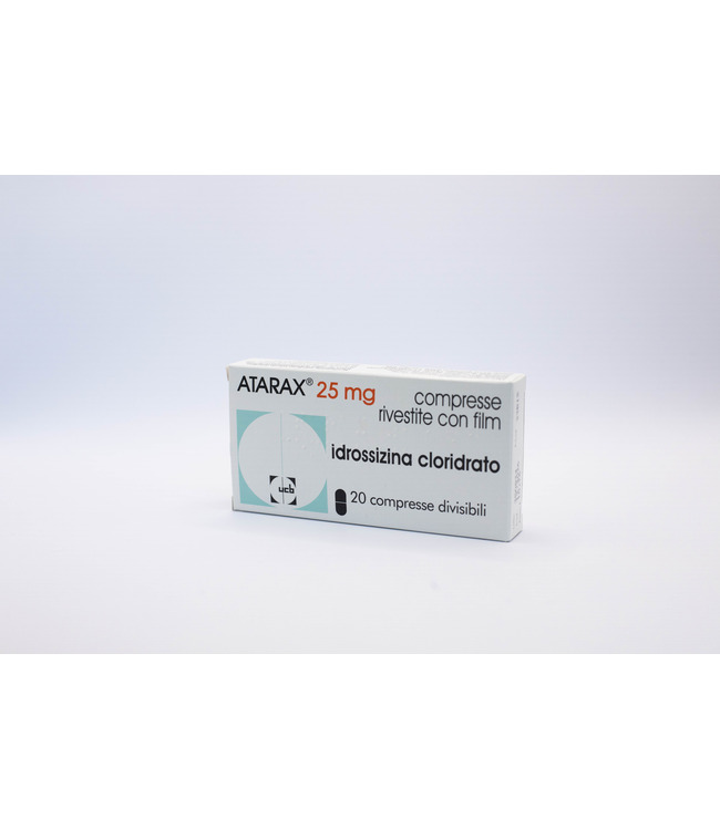 ATARAX*20CPR RIV DIV 25MG
