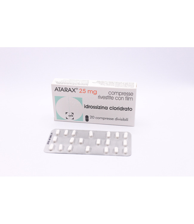 ATARAX*20CPR RIV DIV 25MG
