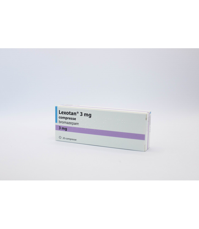 LEXOTAN 20 CPR 3 MG