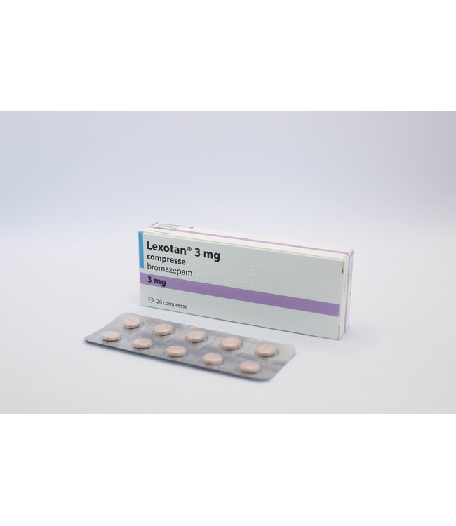 LEXOTAN 20 CPR 3 MG