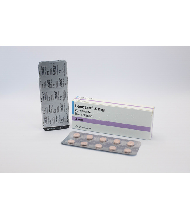 LEXOTAN 20 CPR 3 MG