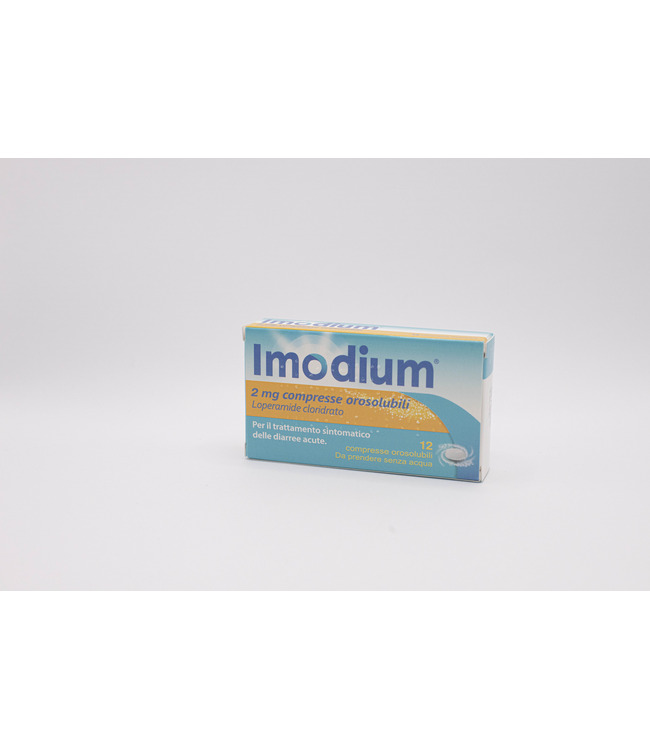 IMODIUM*12CPR OROSOL 2MG