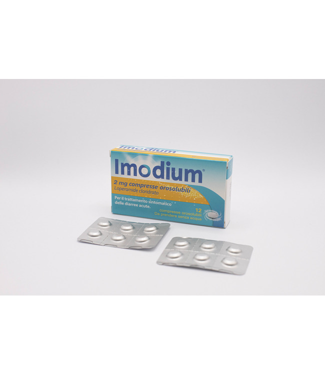IMODIUM*12CPR OROSOL 2MG