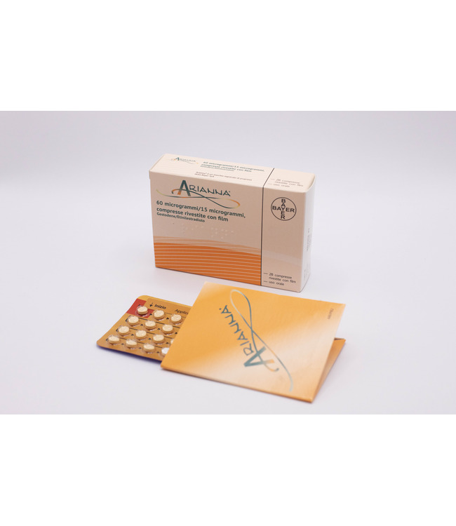 ARIANNA*28CPR RIV 60MCG+15MCG