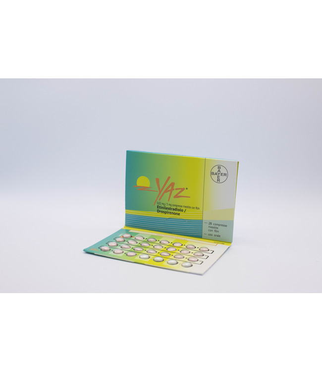YAZ*28CPR RIV 3MG+0,02MG