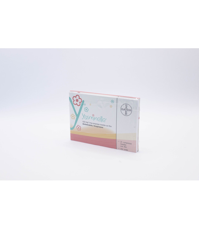 YASMINELLE*21CPR RIV 3+0,02MG