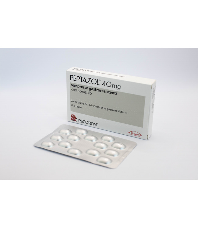 PEPTAZOL*14CPR GASTR 40MG