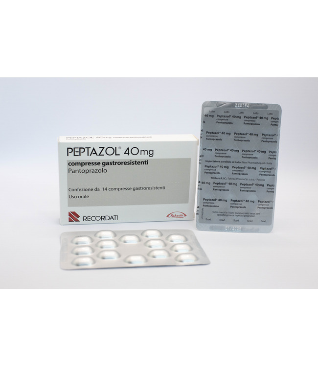 PEPTAZOL*14CPR GASTR 40MG