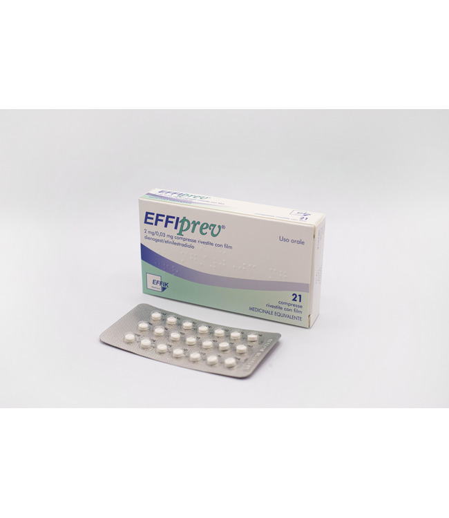 EFFIPREV*21CPR RIV 2MG+0,03MG