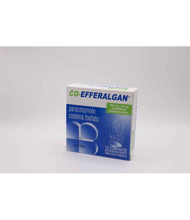 COEFFERALGAN*16CPR EFF500+30MG