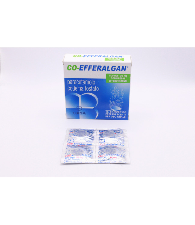 COEFFERALGAN*16CPR EFF500+30MG