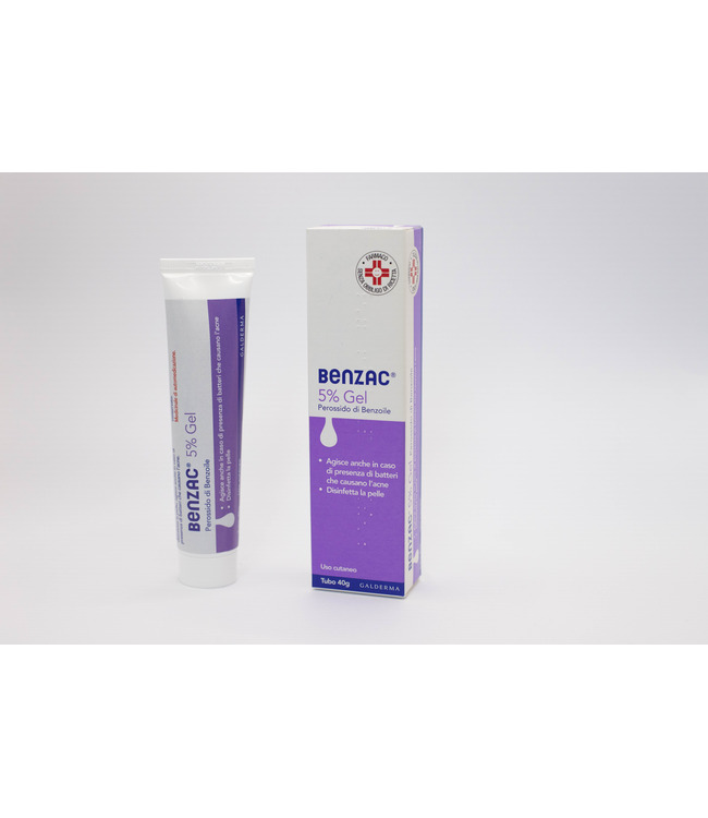 BENZAC*GEL 40G 5%