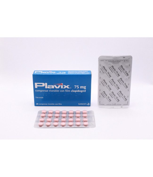 PLAVIX*28CPR RIV 75MG