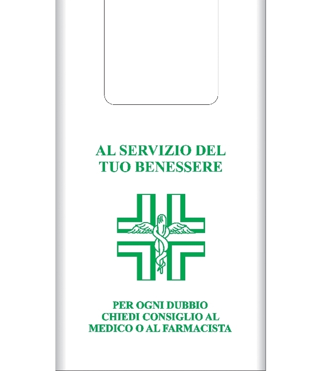 Art. BIEGO033X Shoppers  F.to 22x40 biodegradabile e compostabile, Manico a canottiera, ct 5kg.