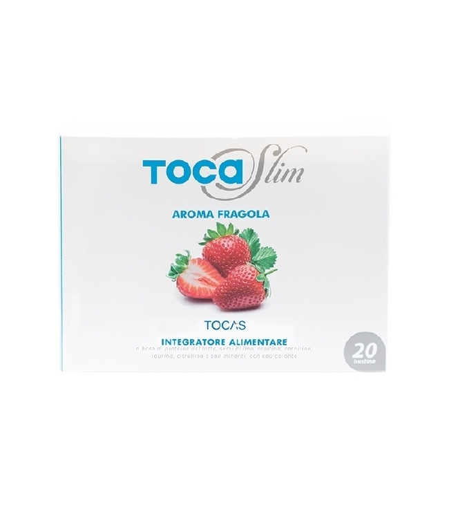 Tocaslim Fragola 20bust. Proteine isolate del siero del latte