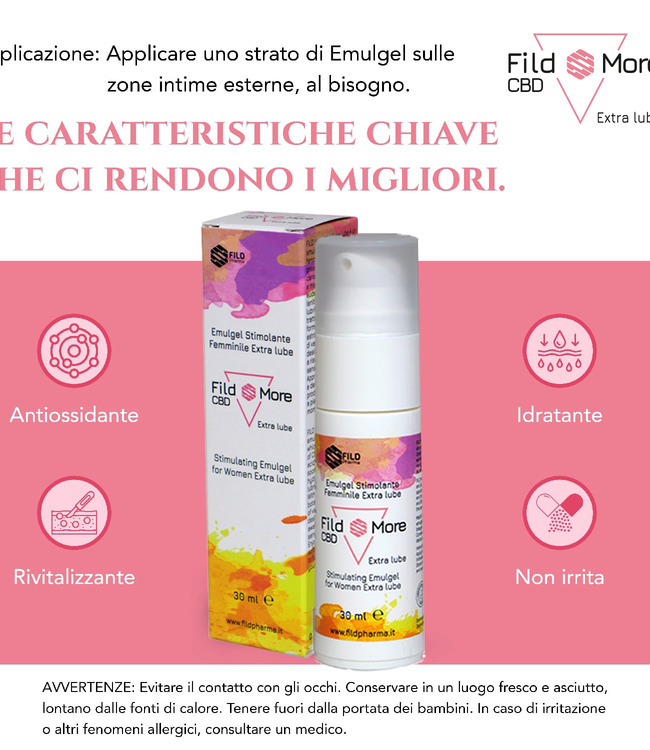 Fild More CBD Extra lube 30ml