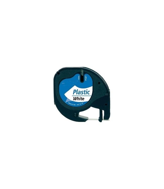 BK-WHITE 12MMX4M PLASTICA FOR DYMO 2000, LT100H, QX50S0721660
