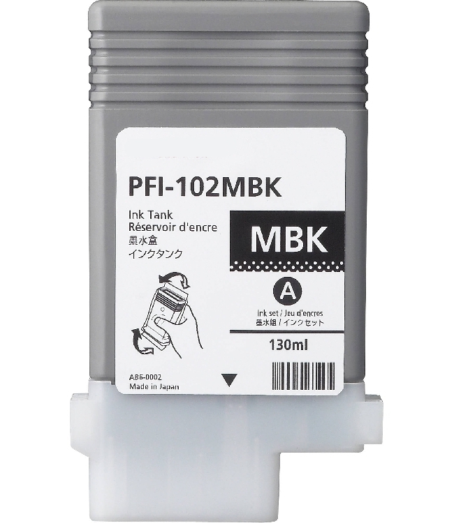 Canon PFI102 Nero Opaco Cartuccia Compatibile